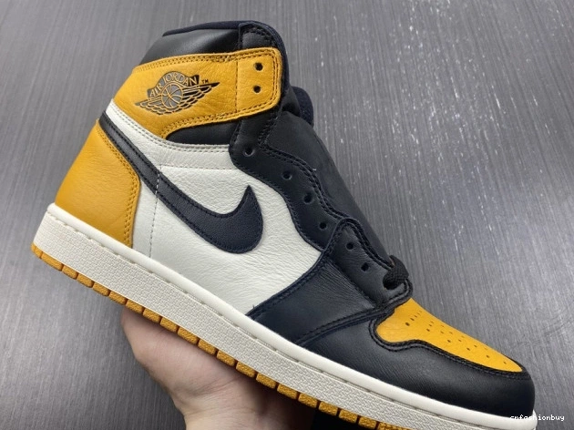 555088-711 Toe 1 Yellow OG Air High Jordan 0707